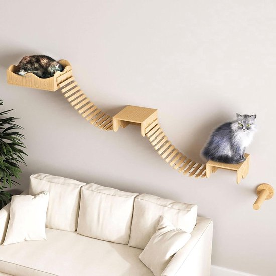 Katten Hangmat Effen - Zwart 021 4553