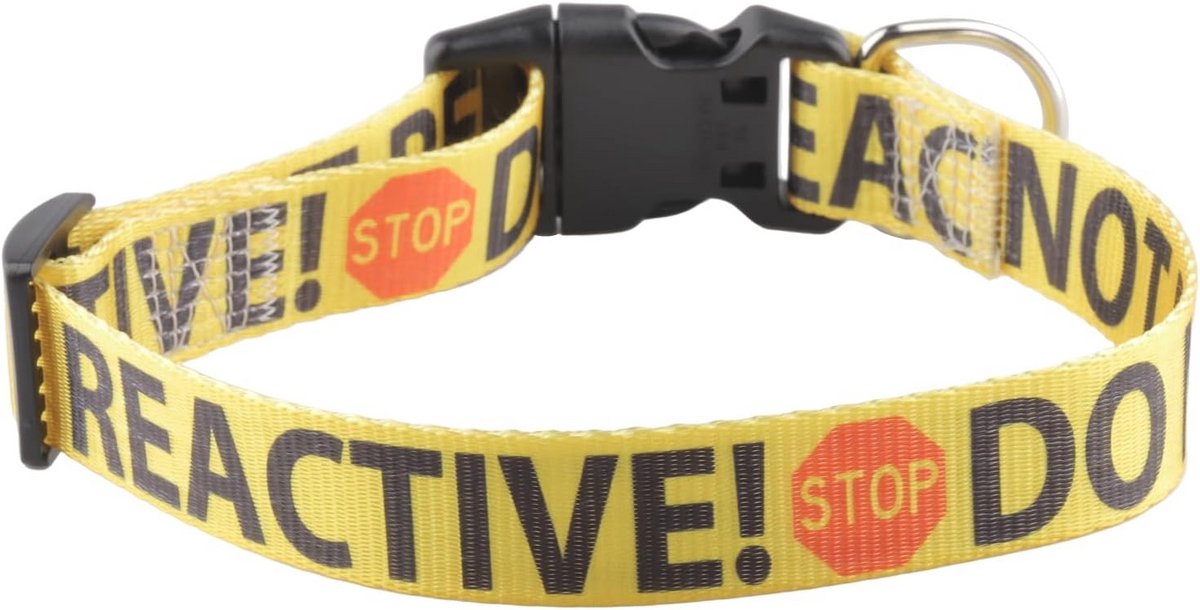 Reactieve Hondenhalsband voor Veiligheid - Blijf Weg