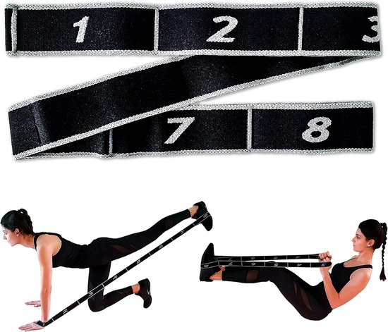 AWAVM Multifunctionele weerstand, buikspieroefapparatuur 4 buis pedaal weerstandsband, fitnessapparatuur voor thuis, pilatesapparatuur, spanningstouw sporttrainer
