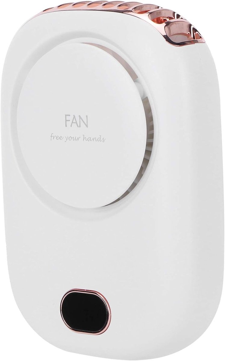 Draagbare Mini Ventilator met 3 Snelheden - USB Oplaadbare Koelventilator voor Thuis, Camping en Reizen