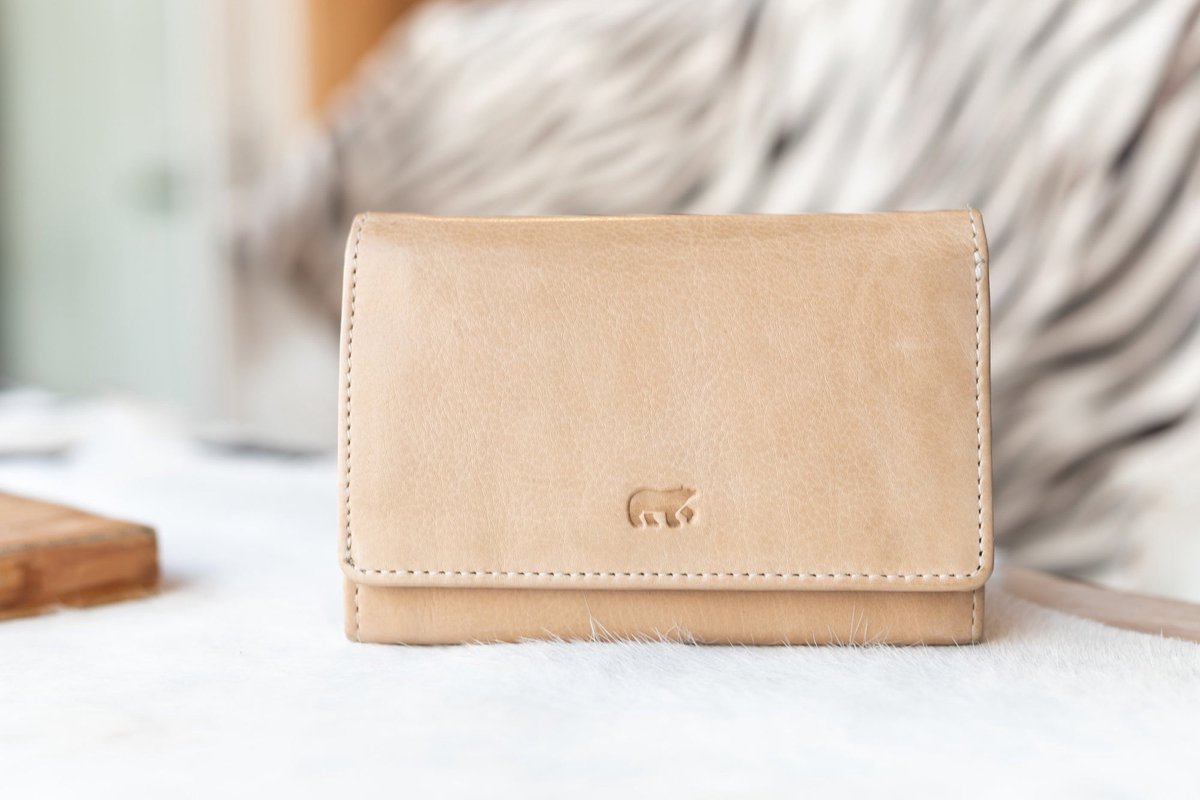 Bear Design Vegas Leren Billfold - Bruin
