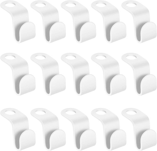 Hanger Haakjes, 50 Stuks Stapelbare Krasvaste Verbinders