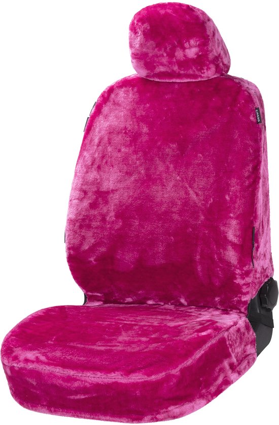 Carshaping Universele autostoelhoes volledig omgeven door ademende kroon, zacht lederen voorstoelkussen, (1 voorstoel met kleine taille