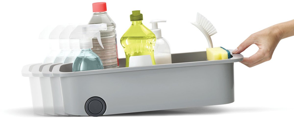 Joseph Joseph keukenkastorganizer - CupboardStore Organiser voor Keukenkast - met Wieltjes — cadeau in Cadeau-ideeën - foto 3