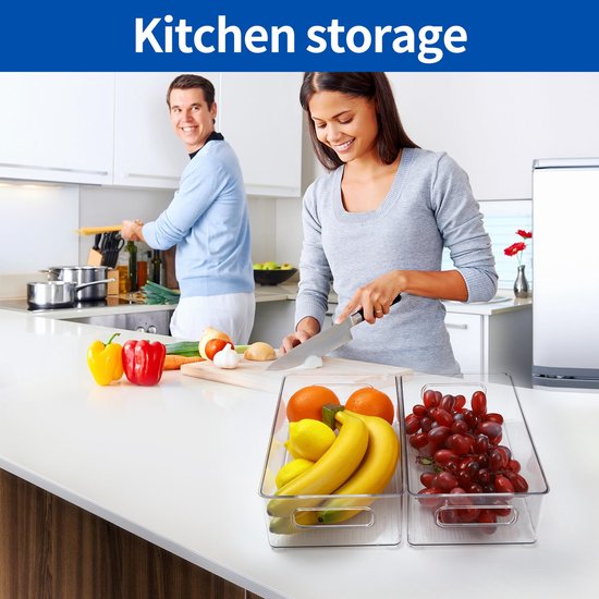 Inovra ® Cuisine et Rangement : Set de rangement 9 pièces pour Cuisine et salle de bain