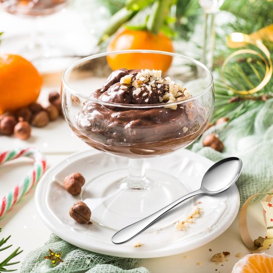 Ensemble de petites cuillères en acier inoxydable Inovra ® pour la maison, le restaurant et l'hôtel