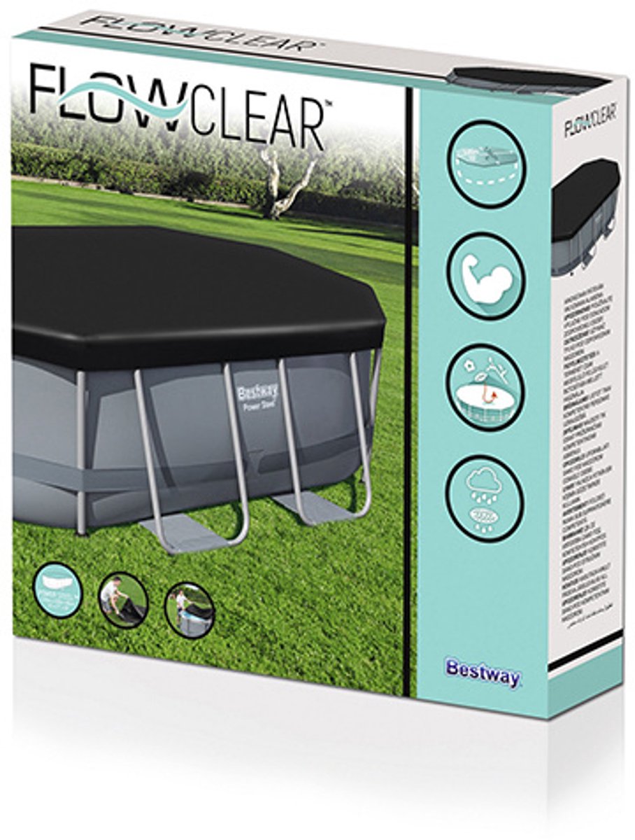 Bestway Flowclear cover for Power Steel - Oval 300 cm
