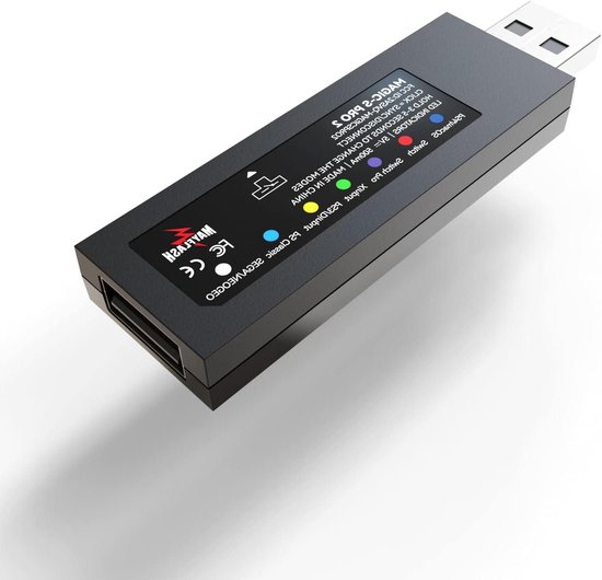Magic-S Pro 2 draadloze Bluetooth-USB-adapter voor PS4 Switch MacOS ...