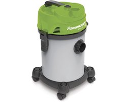 Nat- en droogzuiger met blaasfunctie - 18 liter kunststof tank - 1 motor 1,2 kW 230 V Cleancraft WETCAT 118