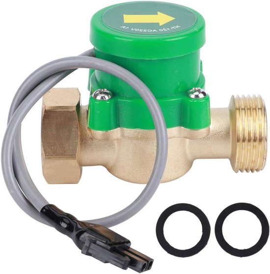 Pompe à Eau Automatique 220V 60W - Capteur Débit - Pour Douche Basse Pression, Chauffage Solaire - 3/4" Fileté - 6