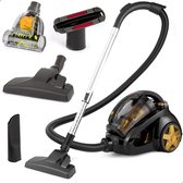 Aspirateur sans sac AG3100 - Or - Aspirateurs - Cleaner sans sac - 8,5 mètres - 900 W - Forte puissance d'aspiration - Filtre HEPA - Compact, léger et puissant - Facile à nettoyer