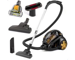 AG3100 Stofzuiger Zonder Zak - Gold - Stofzuigers - Vacuum Cleaner Zakloos - 8.5 Meter - 900W - Sterke Zuigkracht - HEPA Filter - Compact, Licht & Krachtig - Gemakkelijk Schoon Te Maken AG3100 Stofzuiger Zonder Zak - Gold - Stofzuigers - Vacuum Cleaner Zakloos - 8.5 Meter - 900W - Sterke Zuigkracht - HEPA Filter - Compact, Licht & Krachtig - Gemakkelijk Schoon Te Maken