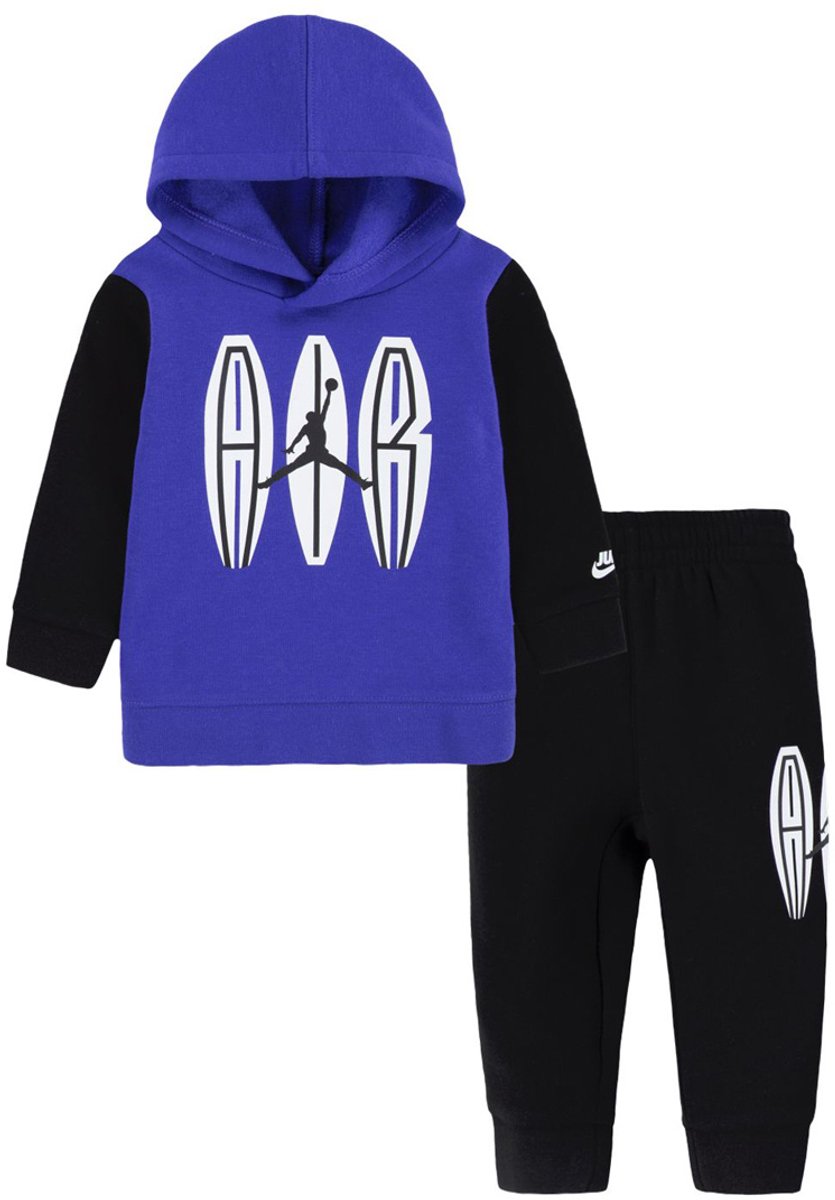 Nike Jongens MJ MVP Blocked Fleece Set Paars