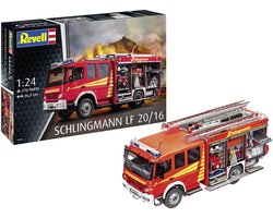 Revell Modelbouwpakket Auto - 07404 Mercedes-Benz Atego 1529 AF Schlingmann LF20/16 - Brandweerwagen Plastic - 1:24 - Modelbouw