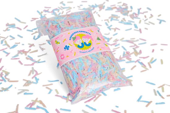 Candy Converters - Conscious Confetti Small- Circulair - Biologisch Afbreekbaar - Wateroplosbaar
