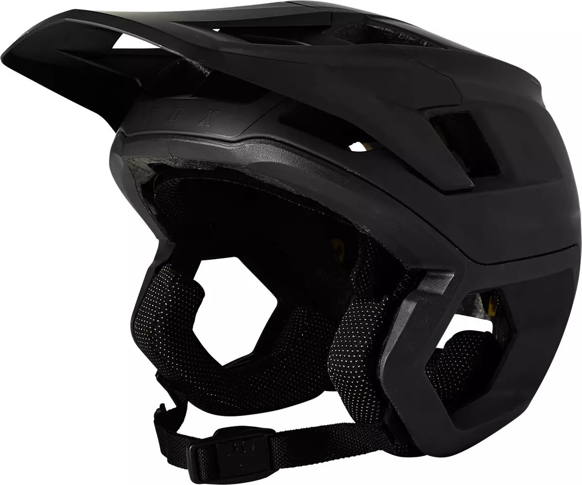 Fox Racing - Dropframe Pro Fiets Mountainbike MTB Helm - Mat Zwart - MEDIUM (54cm - 56cm)