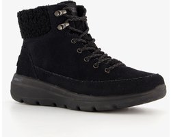 Skechers Glacial Ultra - Woodlands Dames Laarzen - Zwart - Maat 37