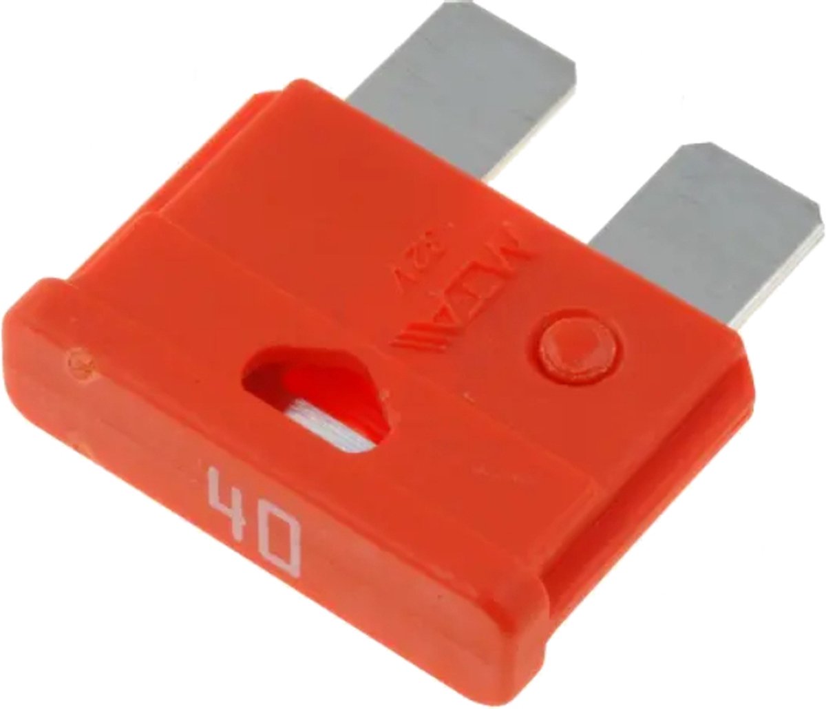 Autozekering - 40 Ampere - Oranje - 10 stuks