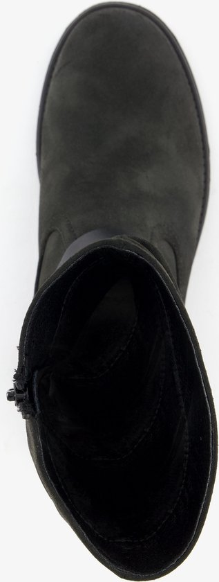 Blue Box dames boots met lage hak zwart - Maat 37