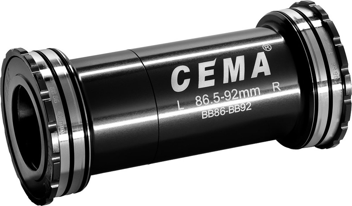 Shimano Bracketas BB86-BB92 Int. Shimano-Keramisch-Zwart