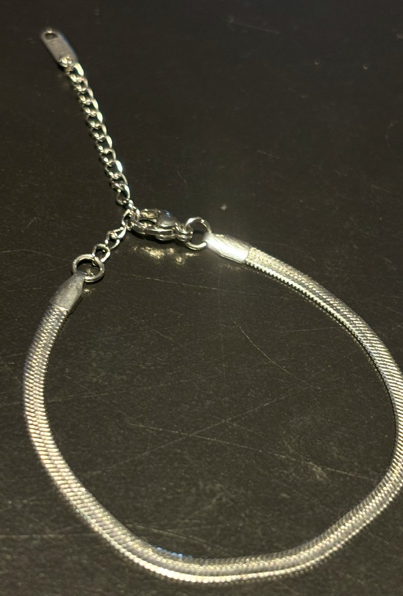 No-Fade Zilver-Stijl Vergulde 'Slangenketting' Armband Sieraden Voor Dames En Heren