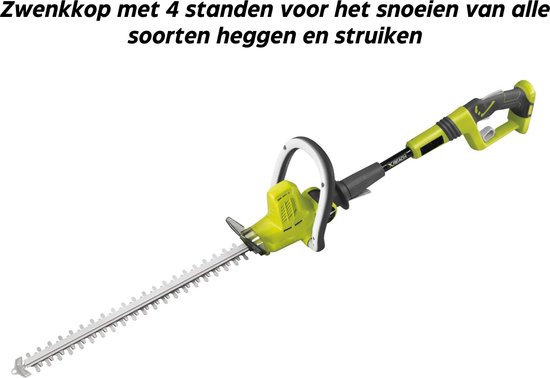 Heggenschaar Telescopisch - Telescopische Snoeischaar - Mini Kettingzaag - Heggenschaar - Takkenschaar Voor Snoeien en Knippen - Takkenzaag - Elektrische Snoeizaag van Merkloos	 — afbeelding 2