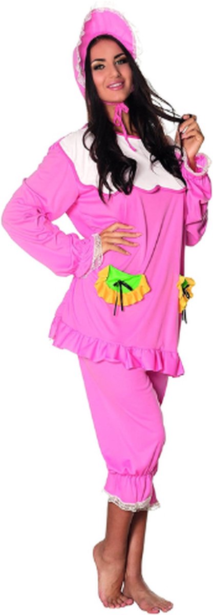 Grote Baby Kostuum Voor Volwassenen - Maat M/L - Inclusief Broek, Top En Muts - Perfect Voor Carnaval, Themafeesten En Vrijgezellenfeest