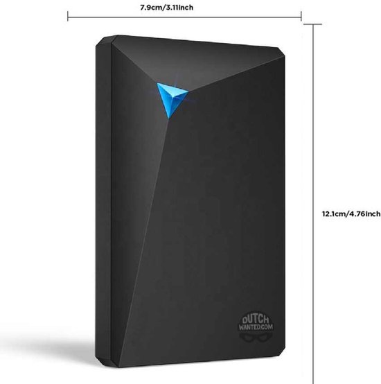 Dutch Wanted Space - Externe Harde Schijf - Harde schijf - Snelle writing speed - 1TB aan Solide State Opslag - Plug and play - Portable storage - Opslag extern pc of laptop - USB 3.2 - Harde schijf expansion van Merkloos — afbeelding 5