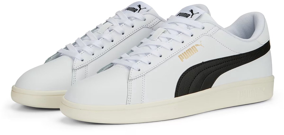 Puma SMASH 3.0 L heren sneaker leer 390987 03 Wit