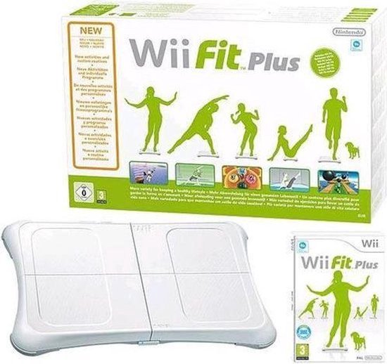 Nintendo Wii Fit Plus + Balance Board - Wit (Wii)