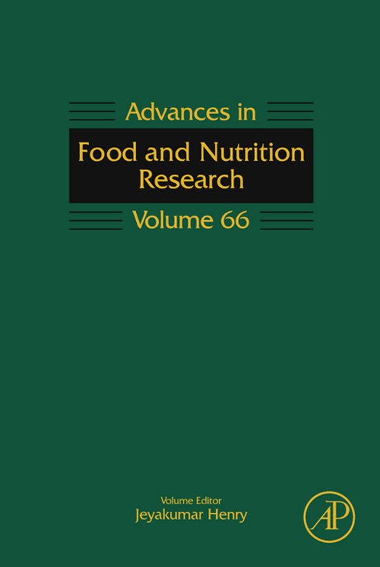 Advances in Food and Nutrition Research - cover