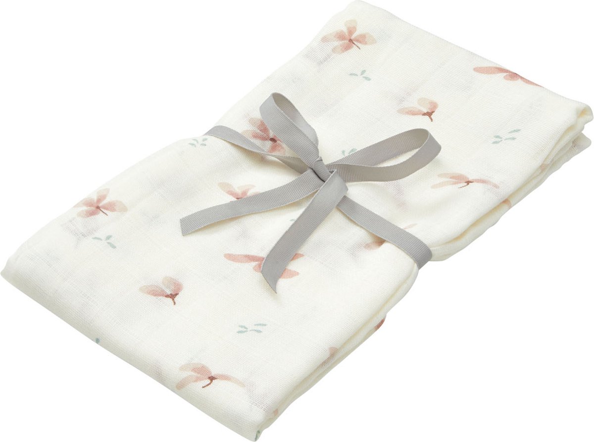 Cam Cam Copenhagen Windflower Hydrofiel Luier Cream 120 x 120 cm