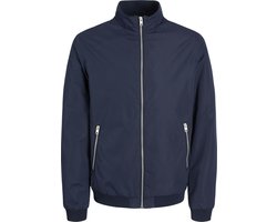 Jack & Jones - Heren Jas zomer Mash Harrington Bomber - Blauw - Maat S