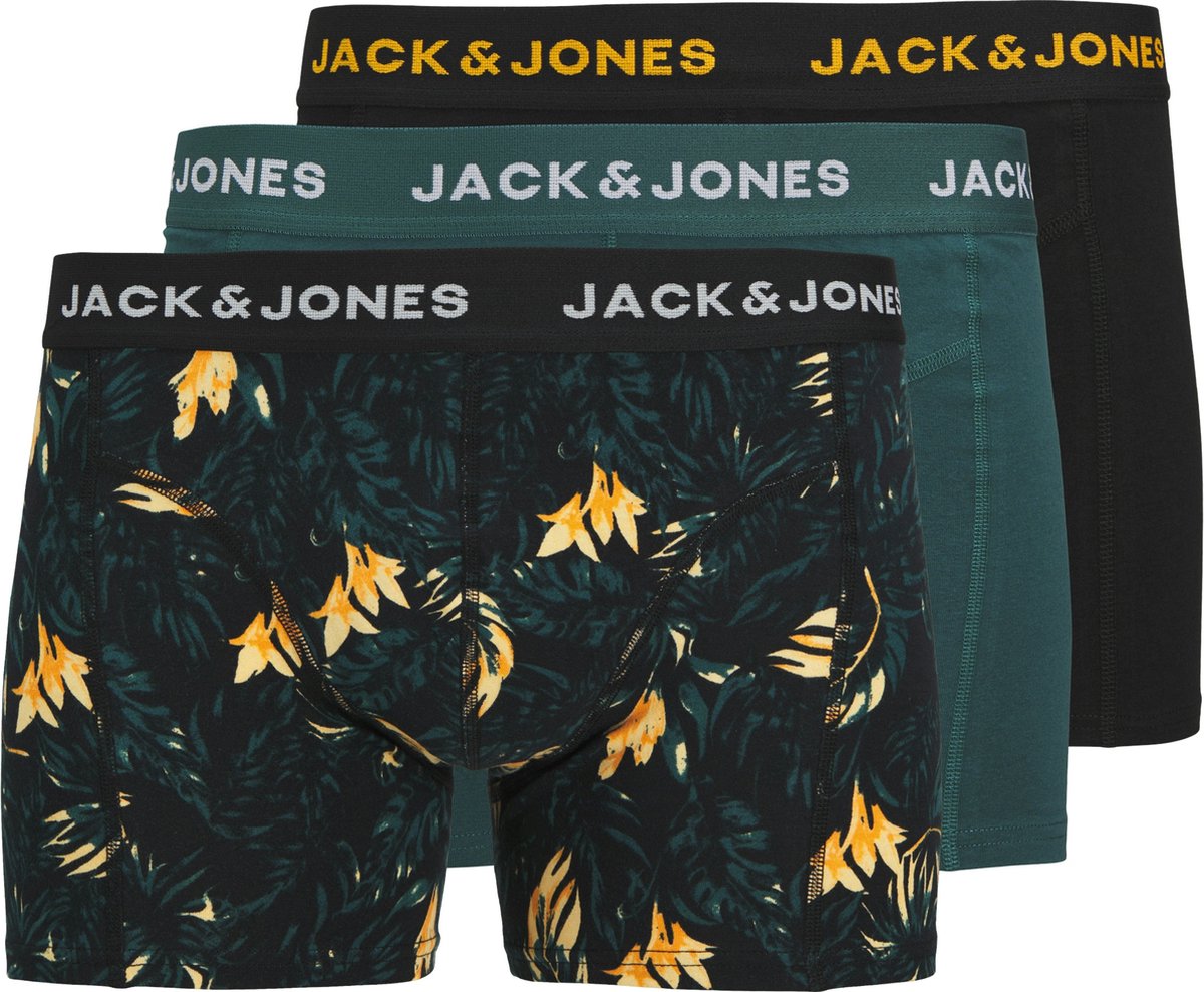 Jack & Jones heren 3P boxer trunks plus size tyler multi
