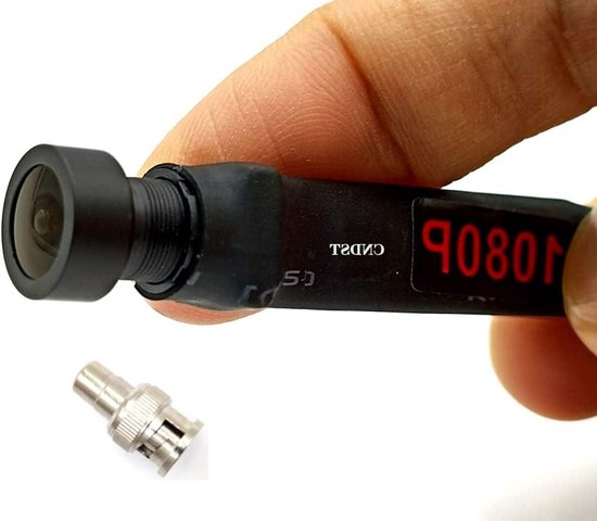 1080P HD 2MP Mini Spy Pinhole Bewakingscamera - 2000tvl - 1.8mm - 130 graden - Mini AHD - Verborgen Camera - Brede Kijkhoek - 1080P - 4-in-1 TVI-AHD - Bewaking - DVR-systeem