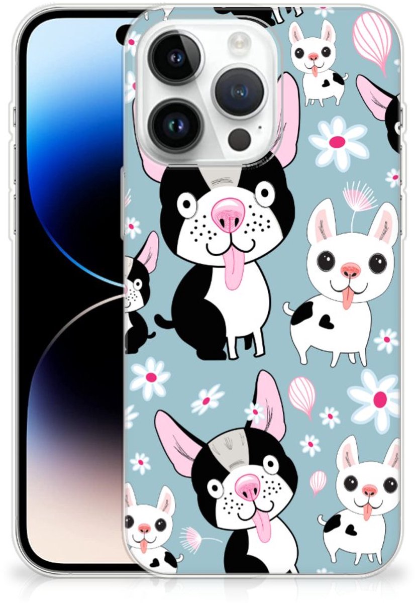 iPhone 14 Pro Max TPU Hoesje Hondjes