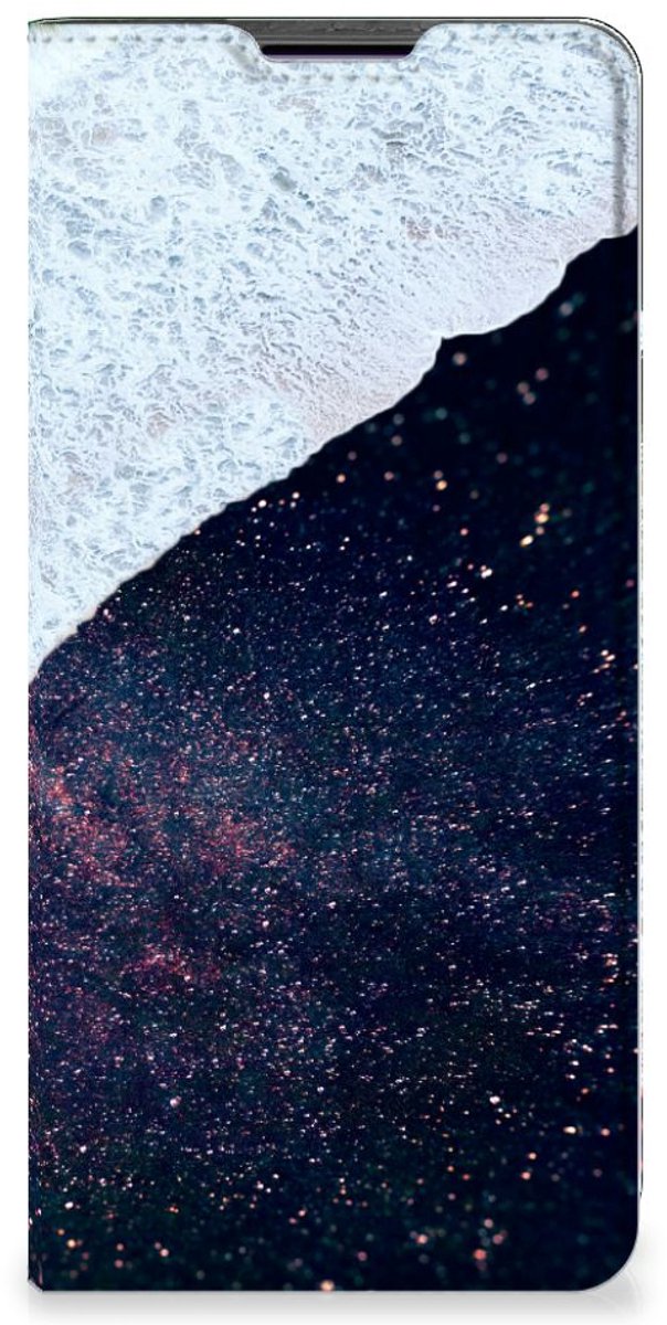 Motorola Edge 30 Pro Stand Case Sea in Space