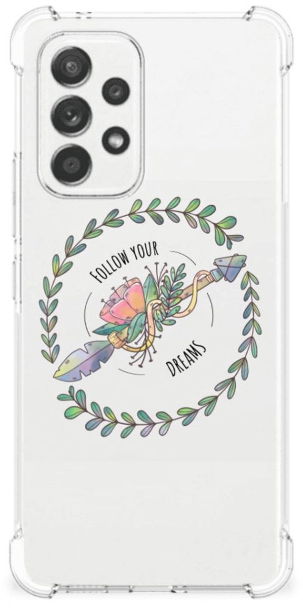 Samsung Galaxy A53 5G Stevig Bumper Hoesje Boho Dreams