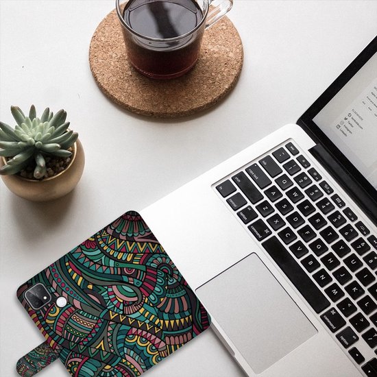 Etui pour téléphone portable OPPO A15 Etui à rabat Aztec