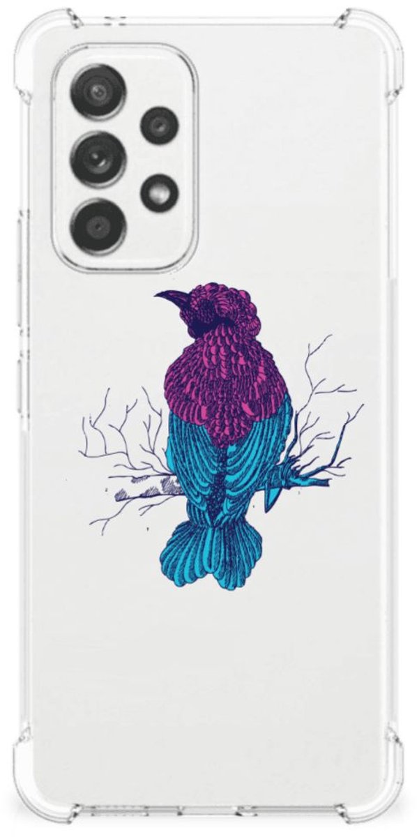 Samsung Galaxy A53 5G Stevig Bumper Hoesje Merel