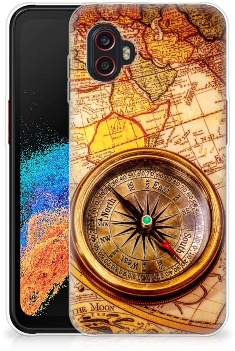 Samsung Galaxy Xcover 6 Pro Siliconen Back Cover Kompas
