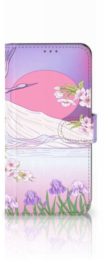 Coque Style Livre Samsung Galaxy A22 4G | M22 Coque Smartphone Cadeaux pour Femme Oiseau Volant