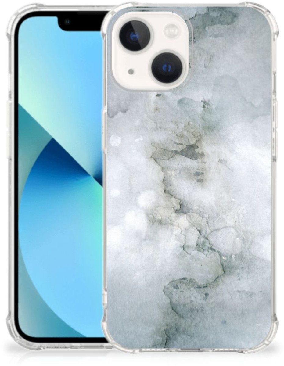 Back Cover iPhone 13 mini Painting Grey