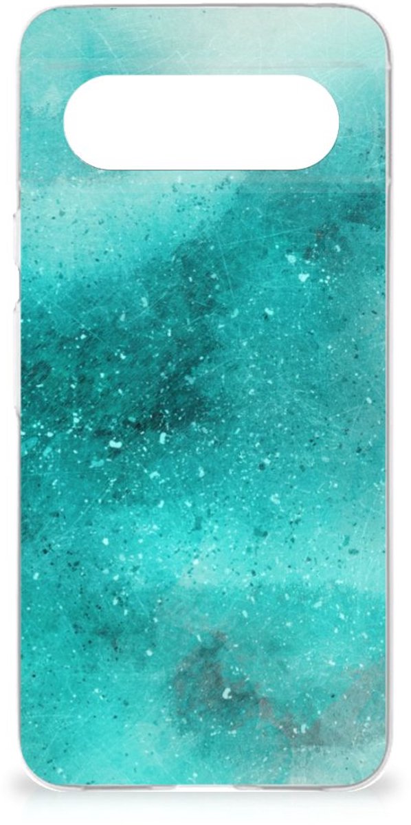 Hoesje maken Google Pixel 8 Painting Blue