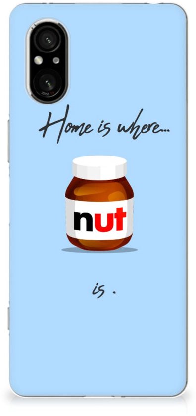 Protection Housse pour Sony Xperia 5 V Coque Téléphone Nut Home