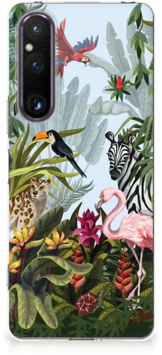 TPU Hoesje voor Sony Xperia 1 V Jungle