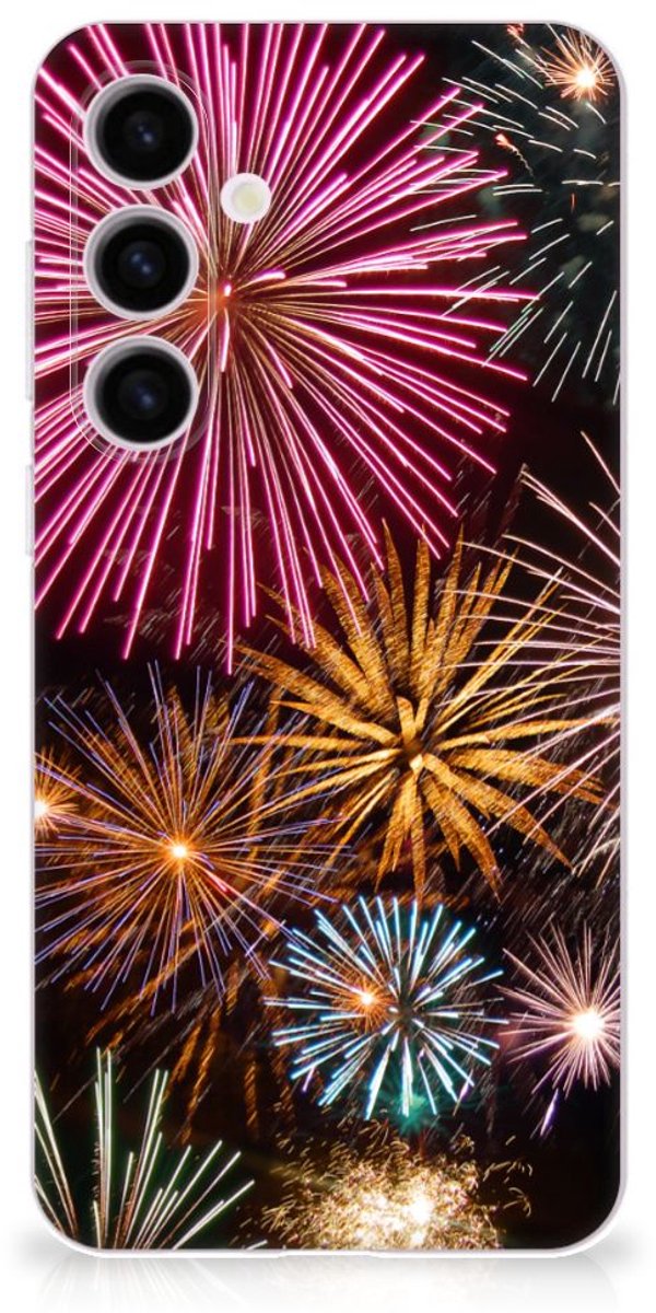 Samsung Galaxy S24 Plus Silicone Back Cover Vuurwerk