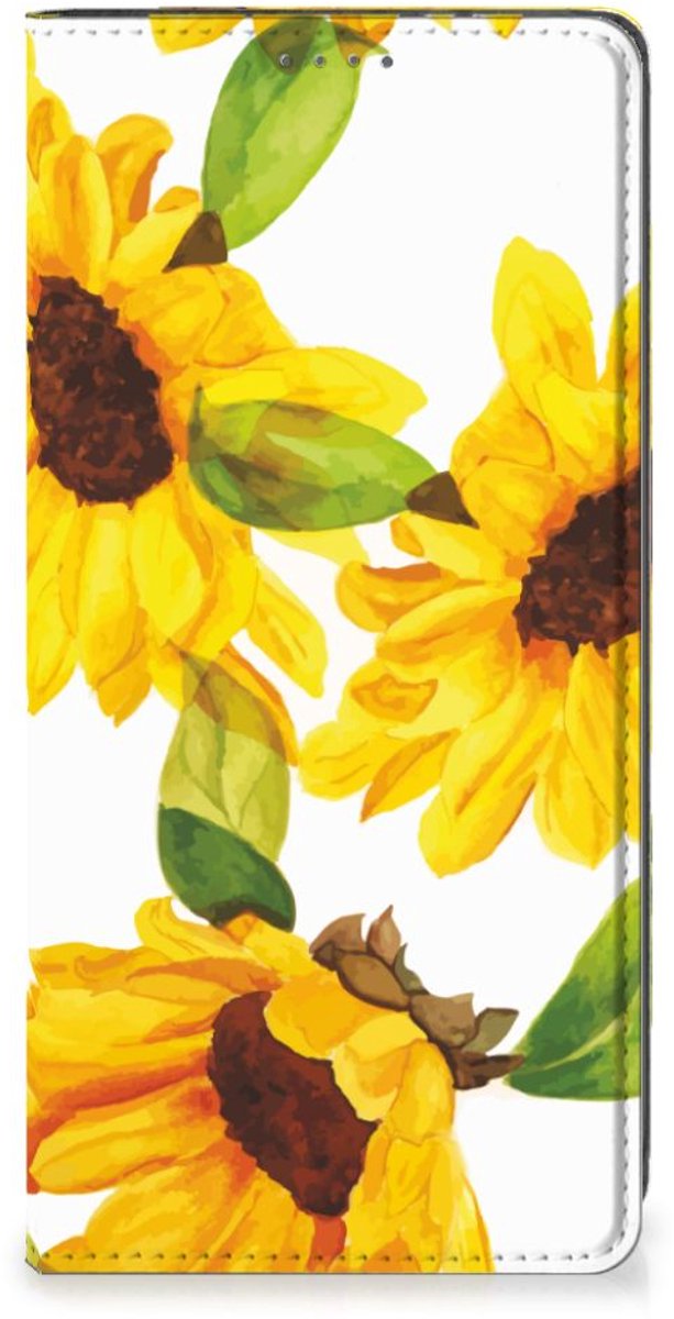 Smart Cover voor OnePlus Nord CE 2 Lite 5G Zonnebloemen