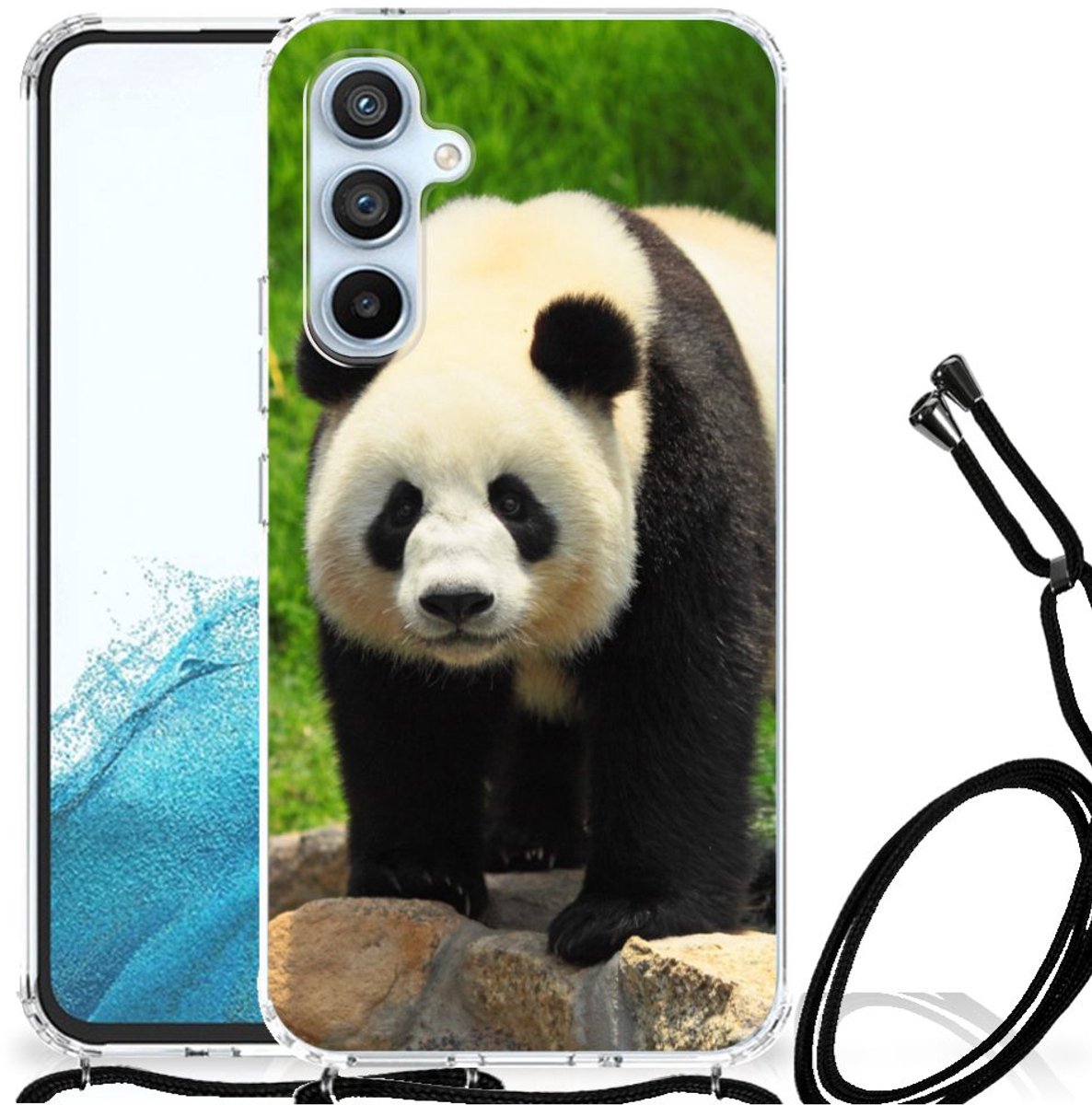 Samsung Galaxy A54 5G Case Anti-shock Panda