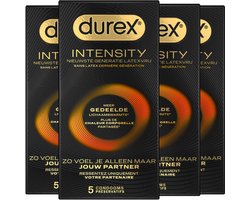 Durex Condooms Intensity 5st - 4 Stuks - Voordeelverpakking